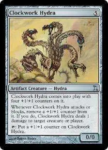 MtG Trading Card Game Time Spiral Uncommon Clockwork Hydra #253
