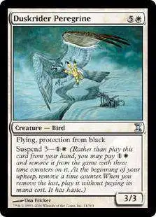 MtG Trading Card Game Time Spiral Uncommon Duskrider Peregrine #14