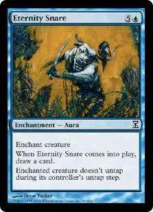 MtG Trading Card Game Time Spiral Common Eternity Snare #61
