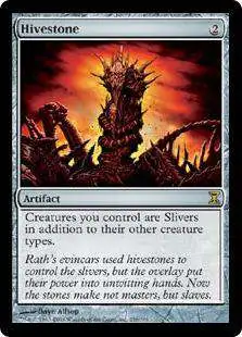 MtG Trading Card Game Time Spiral Rare Foil Hivestone #256