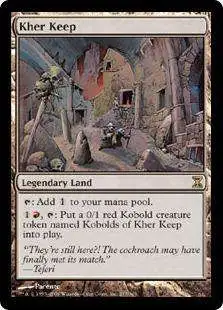 MtG Trading Card Game Time Spiral Rare Foil Kher Keep #275