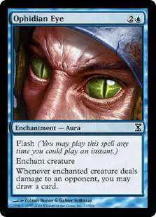 MtG Trading Card Game Time Spiral Common Ophidian Eye #70