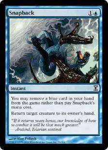 MtG Trading Card Game Time Spiral Common Snapback #78