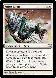 MtG Trading Card Game Time Spiral Uncommon Spirit Loop #42