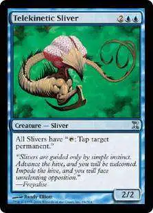 MtG Trading Card Game Time Spiral Uncommon Telekinetic Sliver #84