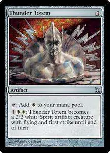 MtG Trading Card Game Time Spiral Uncommon Thunder Totem #265