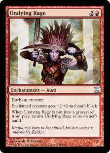 Uncommon Rage Magic The Gathering Trading Card Game Time Spiral Single Card Uncommon ...