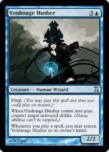 MtG Trading Card Game Time Spiral Uncommon Voidmage Husher #92