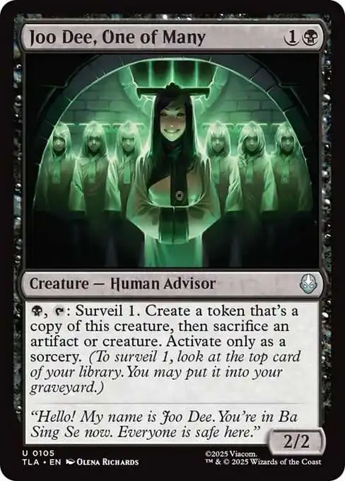 Magic The Gathering Avatar the Last Airbender Single Card Uncommon Joo Dee, One of Many 105 - ToyWiz Magic The Gathering Avatar the Last Airbender Single Card Uncommon Joo Dee, One of Many 105 - ToyWiz