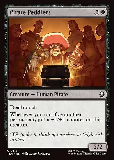 MtG Avatar the Last Airbender Common Pirate Peddlers #115