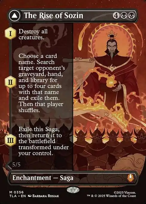 Magic The Gathering Avatar The Last Airbender Single Card Mythic