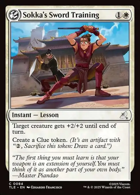 Magic The Gathering Avatar the Last Airbender Single Card Common