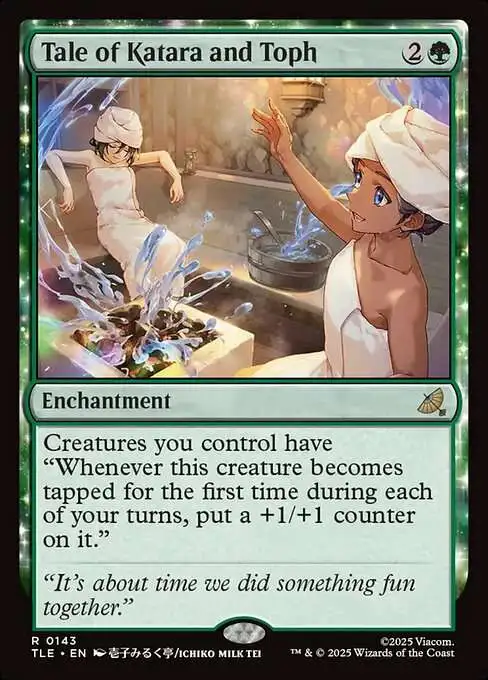 Magic The Gathering Avatar the Last Airbender Single Card Rare Tale of Katara and Toph 143 Jumpstart - ToyWiz Magic The Gathering Avatar the Last Airbender Single Card Rare Tale of Katara and Toph 143 Jumpstart - ToyWiz