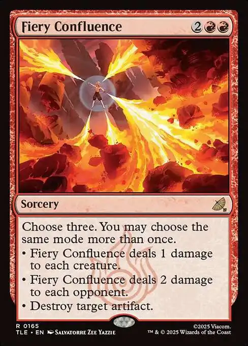 Magic The Gathering Avatar the Last Airbender Single Card Rare Fiery  Confluence 165 Jumpstart - ToyWiz