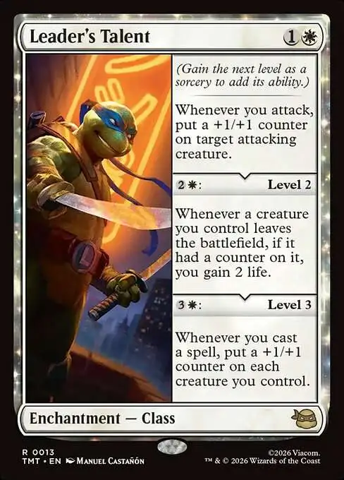 Magic The Gathering Teenage Mutant Ninja Turtles Single Card Rare