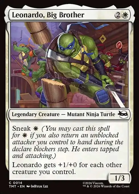 Magic The Gathering Teenage Mutant Ninja Turtles Single Card