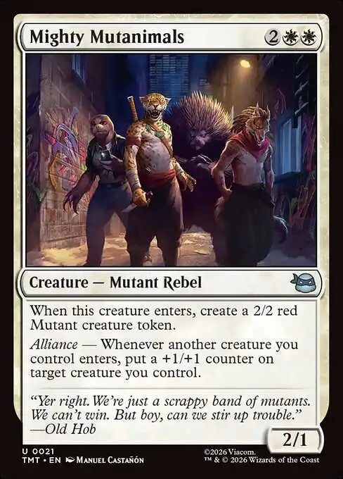 Magic The Gathering Teenage Mutant Ninja Turtles Single Card