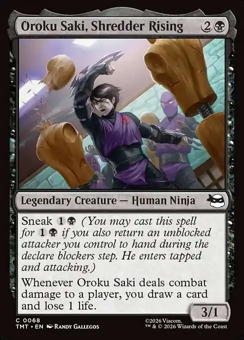 Magic The Gathering Teenage Mutant Ninja Turtles Single Card