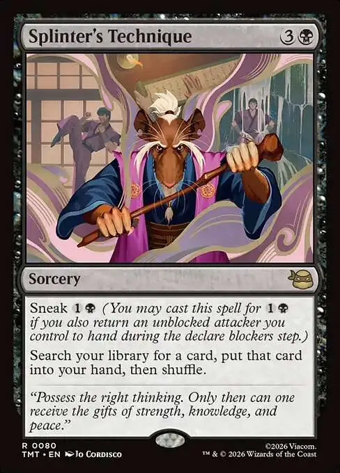 ninja turtles mtg cards Amazon.com: Magic: The Gathering | Teenage Mutant Ninja Turtles - Turtle  Team-Up main image 1