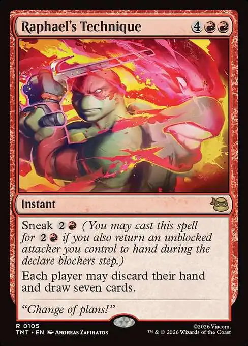 MTG foil 暴露 Magic The Gathering Teenage Mutant Ninja Turtles Single Card Rare