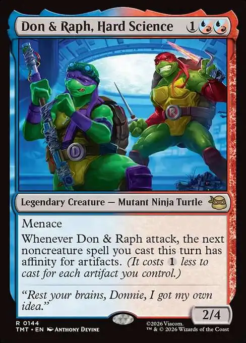 Magic The Gathering Teenage Mutant Ninja Turtles Single Card Rare