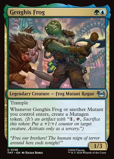 ガンジー様 Magic The Gathering Teenage Mutant Ninja Turtles Single Card