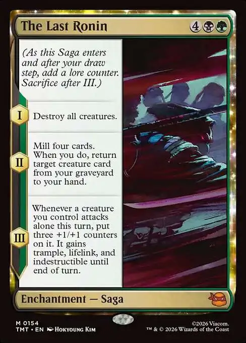 Magic The Gathering Teenage Mutant Ninja Turtles Single Card 