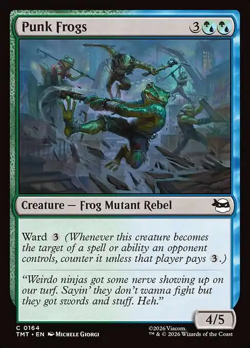 Magic The Gathering Teenage Mutant Ninja Turtles Single Card