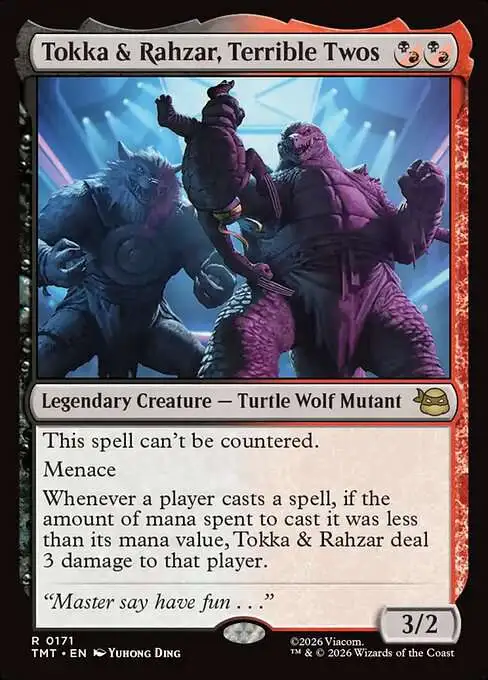 Magic The Gathering Teenage Mutant Ninja Turtles Single Card Rare