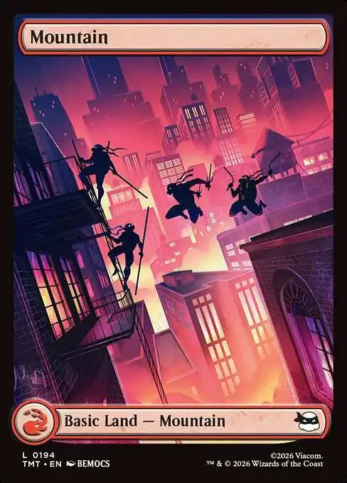 Magic The Gathering Teenage Mutant Ninja Turtles Single Card