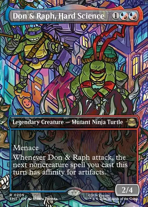 Magic The Gathering Teenage Mutant Ninja Turtles Single Card Rare