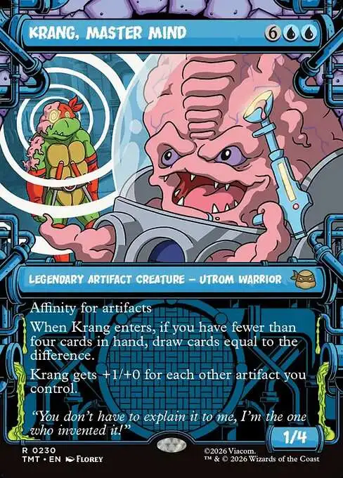 Magic The Gathering Teenage Mutant Ninja Turtles Single Card Rare