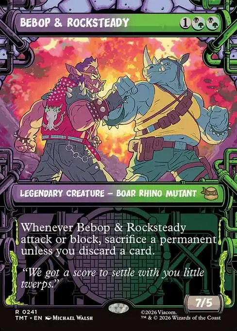 Magic The Gathering Teenage Mutant Ninja Turtles Single Card Rare