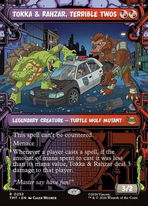 Magic The Gathering Teenage Mutant Ninja Turtles Single Card Rare