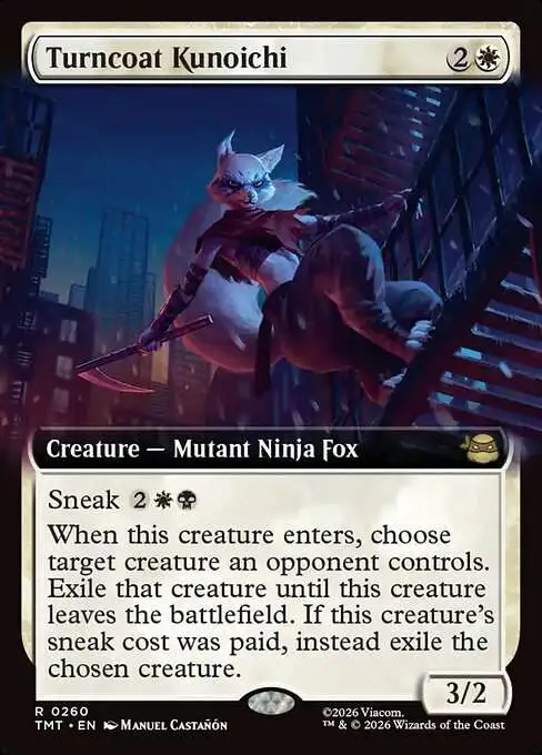 Magic The Gathering Teenage Mutant Ninja Turtles Single Card Rare