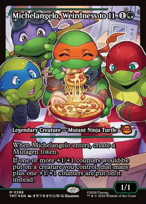 Magic The Gathering Teenage Mutant Ninja Turtles Single Card