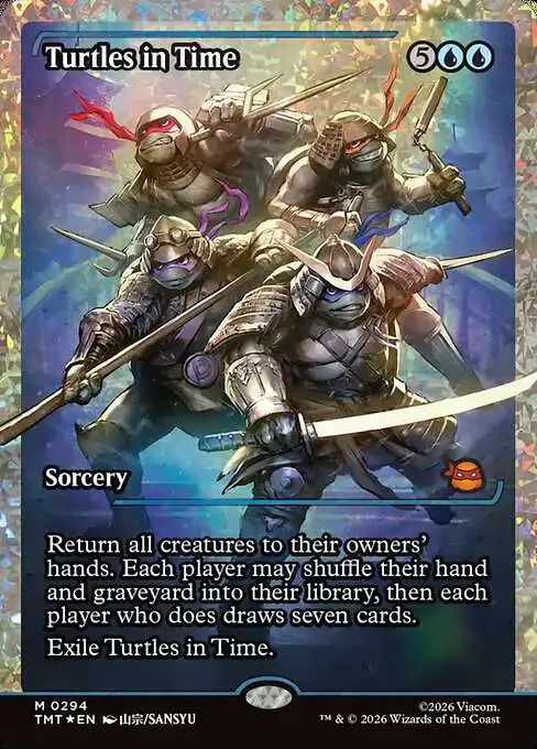 Magic The Gathering Teenage Mutant Ninja Turtles Single Card