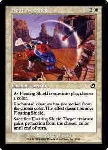 MtG Torment Common Floating Shield #5 [Moderately Played FOIL] [Moderately Played]