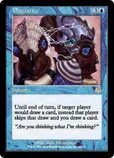 MtG Torment Rare Foil Plagiarize #44