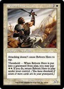 MtG Torment Rare Foil Reborn Hero #14