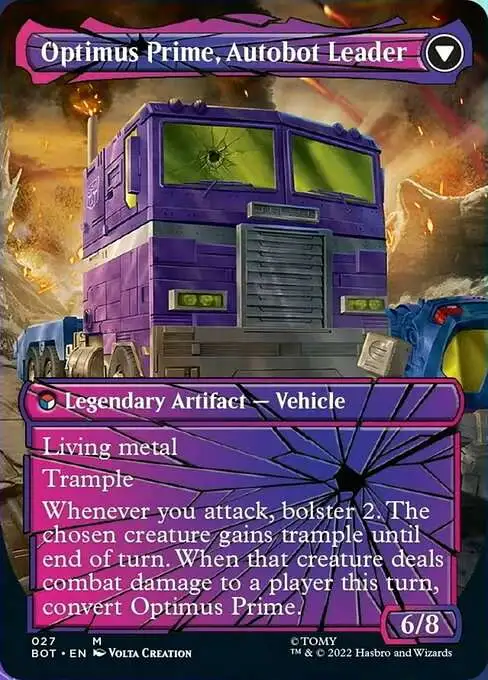 MTG Optimus Prime， Hero PSA 9 MINT Showcase Transformers Brothers