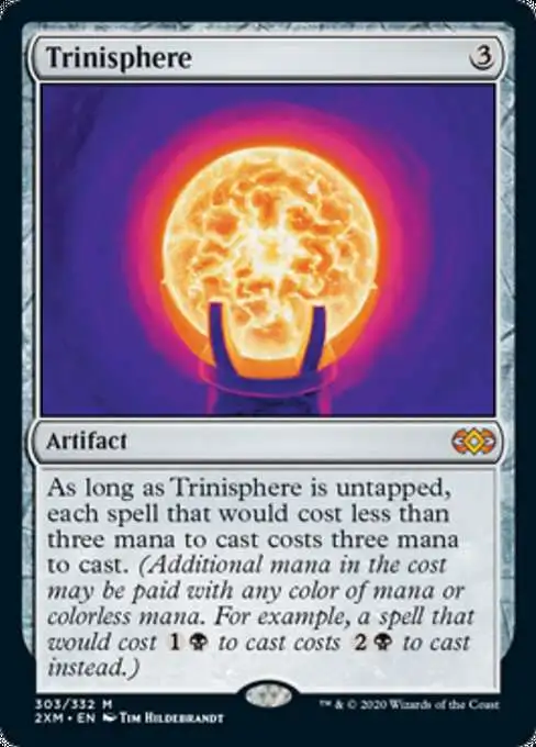 MtG Double Masters Mythic Rare Foil Trinisphere #303