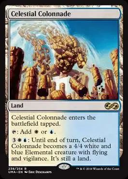 MtG Ultimate Masters Rare Celestial Colonnade #238 [GP Stamped]