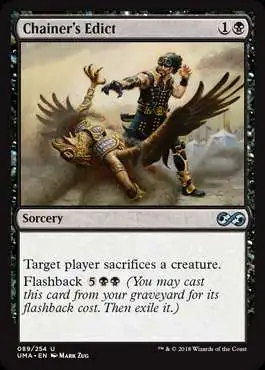 MtG Ultimate Masters Uncommon Chainer's Edict #89