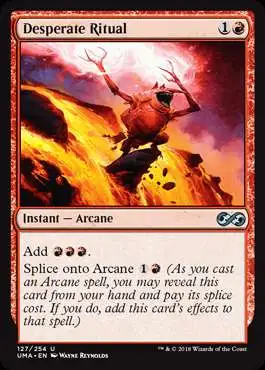 MtG Ultimate Masters Uncommon FOIL Desperate Ritual #127