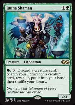 MtG Ultimate Masters Rare Fauna Shaman #164