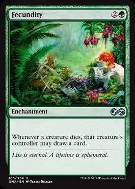 MtG Ultimate Masters Uncommon Fecundity #165