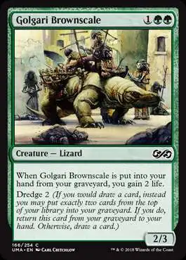 MtG Ultimate Masters Common Golgari Brownscale #166