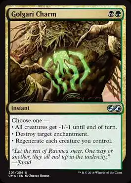 MtG Ultimate Masters Uncommon Golgari Charm #201
