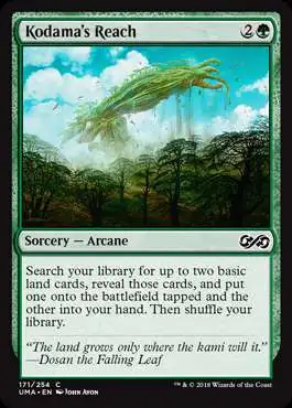 MtG Ultimate Masters Common Kodama's Reach #171